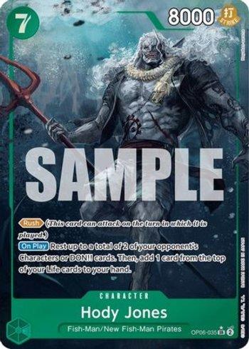 Hody Jones (035) (Alternate Art) · OP06-035