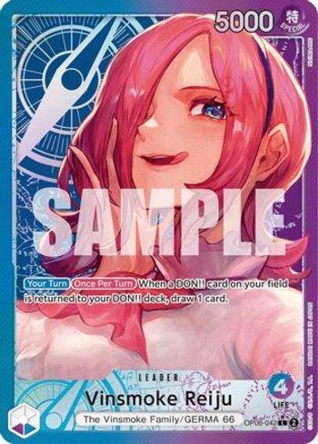 Vinsmoke Reiju (042) (Alternate Art) · OP06-042