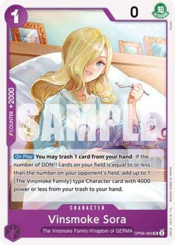Vinsmoke Sora · OP06-063