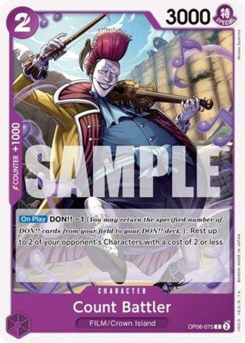 Count Battler · OP06-075