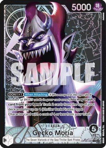 Gecko Moria (080) (Alternate Art) · OP06-080