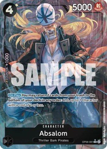 Absalom (Alternate Art) · OP06-081