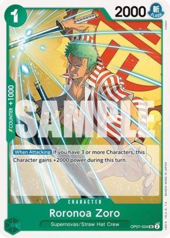 Roronoa Zoro (034) · OP07-034