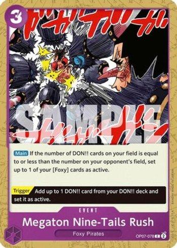 Megaton Nine-Tails Rush · OP07-078