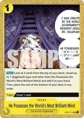 He Possesses the World's Most Brilliant Mind · OP07-114