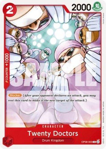 Twenty Doctors · OP08-003