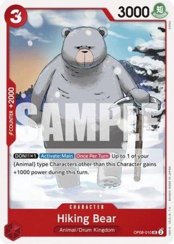 Hiking Bear · OP08-010