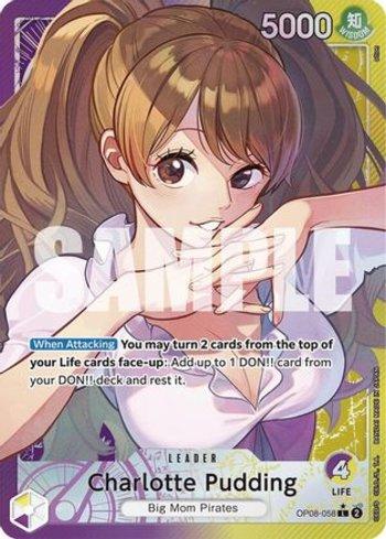Charlotte Pudding (058) (Parallel) · OP08-058