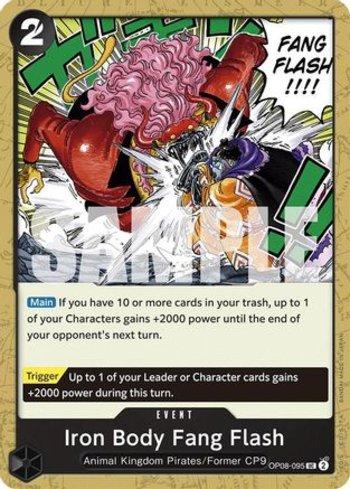 Iron Body Fang Flash · OP08-095