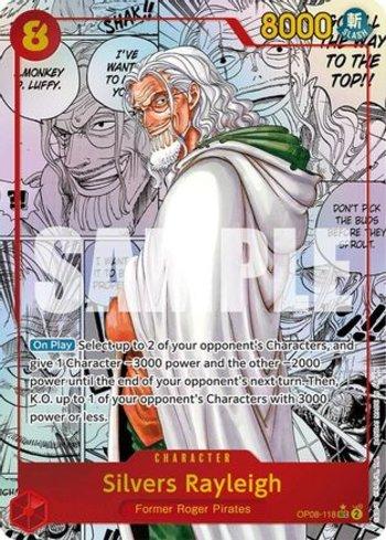 Silvers Rayleigh (Parallel) (Manga) · OP08-118