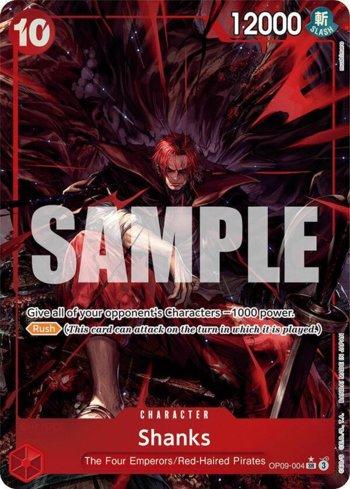 Shanks (004) (Alternate Art) · OP09-004