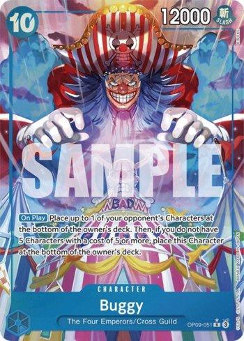 Buggy (051) (Alternate Art) · OP09-051