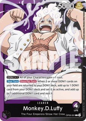 Monkey.D.Luffy (061) · OP09-061