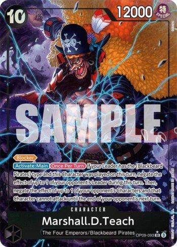 Marshall.D.Teach (093) (Alternate Art) · OP09-093