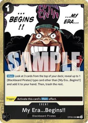My Era...Begins!! · OP09-096