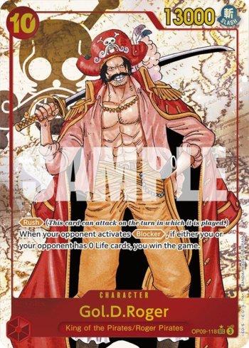 Gol.D.Roger (Alternate Art) · OP09-118