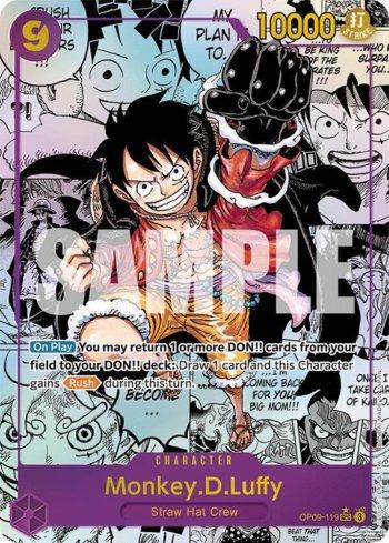 Monkey.D.Luffy (119) (Parallel) · OP09-119