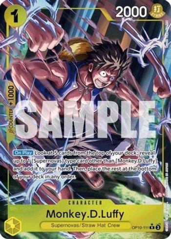 Monkey.D.Luffy (111) (Parallel) · OP10-111