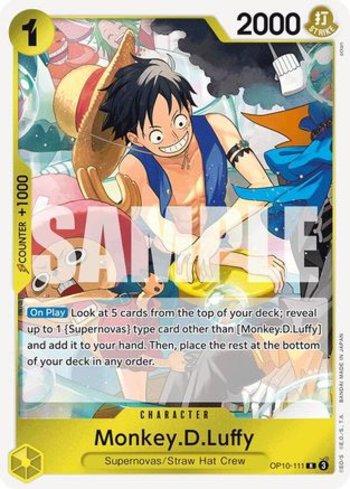 Monkey.D.Luffy (111) · OP10-111