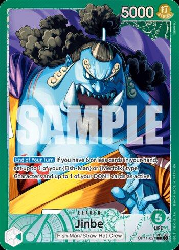 Jinbe (021) (Alternate Art) · OP11-021