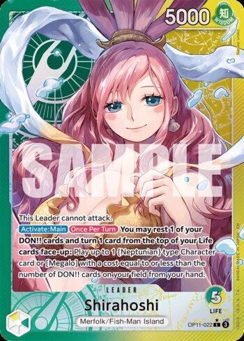 Shirahoshi (022) (Alternate Art) · OP11-022