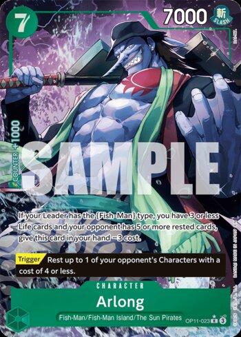 Arlong (Alternate Art) · OP11-023