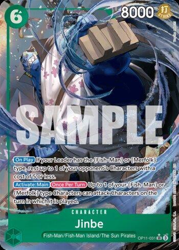 Jinbe (031) (Alternate Art) · OP11-031