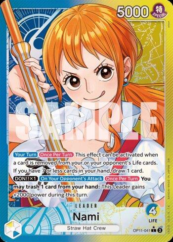 Nami (041) (Alternate Art) · OP11-041