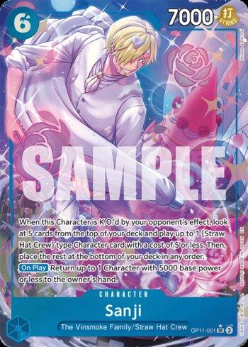 Sanji (Alternate Art) · OP11-051