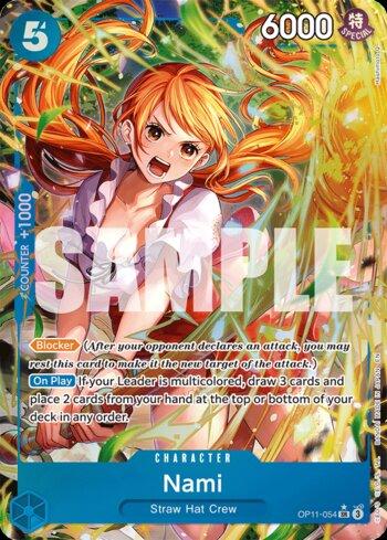 Nami (054) (Alternate Art) · OP11-054