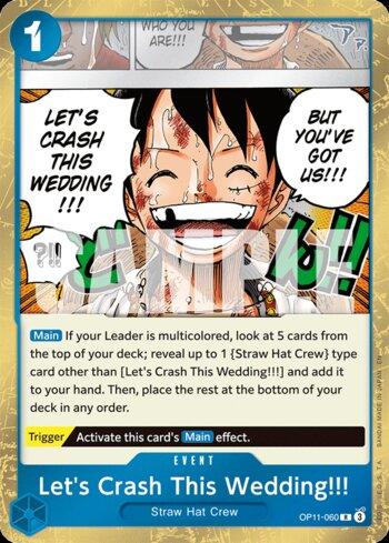 Let's Crash This Wedding!!! · OP11-060