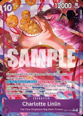 Charlotte Linlin (Alternate Art) · OP11-073