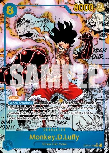 Monkey.D.Luffy (118) (Manga) · OP11-118