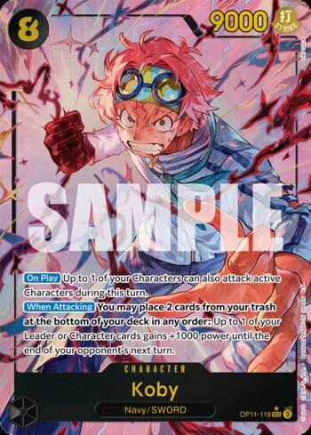 Koby (119) (Alternate Art) · OP11-119