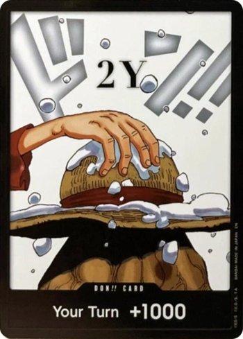DON!! Card (2Y) (Double Pack Set Vol. 8) · DON-002-DP