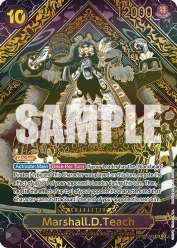 Marshall.D.Teach (SP) (Gold) · OP09-093