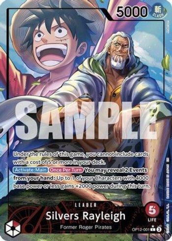 Silvers Rayleigh (Alternate Art) · OP12-001
