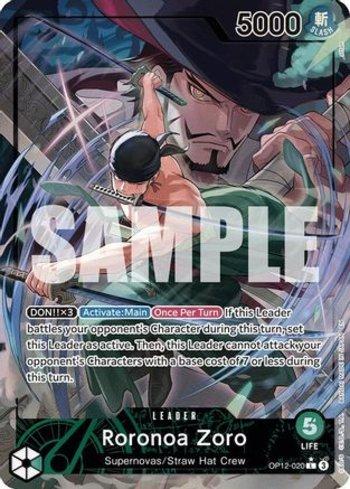 Roronoa Zoro (020) (Alternate Art) · OP12-020