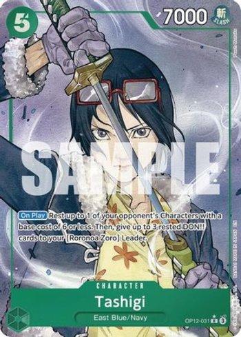 Tashigi (Alternate Art) · OP12-031