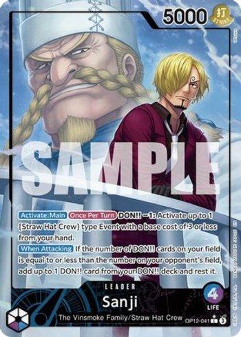 Sanji (041) (Alternate Art) · OP12-041