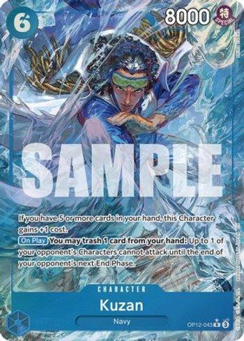 Kuzan (043) (Alternate Art) · OP12-043