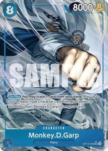 Monkey.D.Garp (Alternate Art) · OP12-056