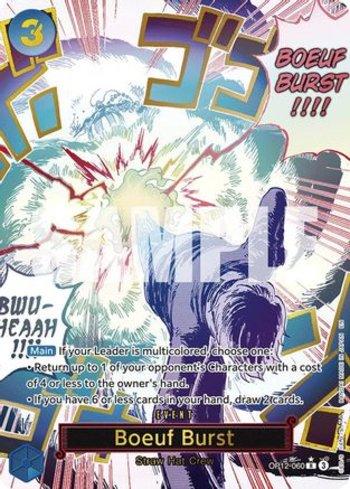 Boeuf Burst (Alternate Art) · OP12-060