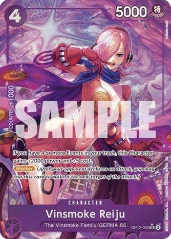 Vinsmoke Reiju (Alternate Art) · OP12-063