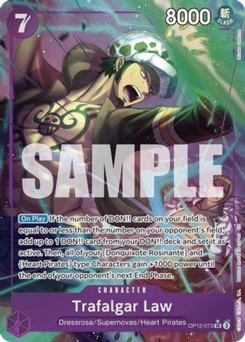 Trafalgar Law (073) (Alternate Art) · OP12-073