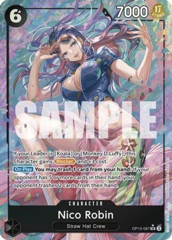 Nico Robin (Alternate Art) · OP12-087