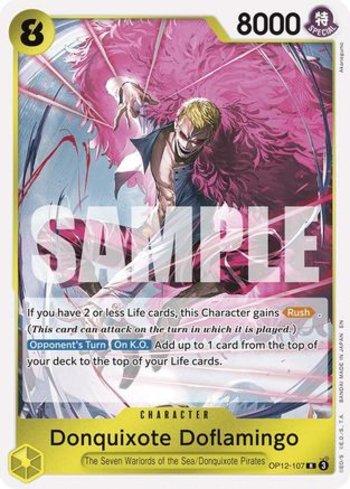 Donquixote Doflamingo · OP12-107