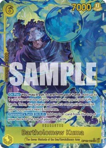 Bartholomew Kuma (Alternate Art) · OP12-119
