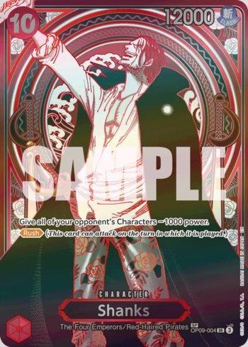 Shanks (SP) (Silver) · OP09-004