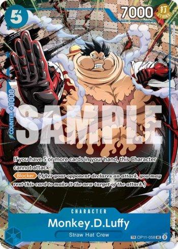 Monkey.D.Luffy (TR) · OP11-058